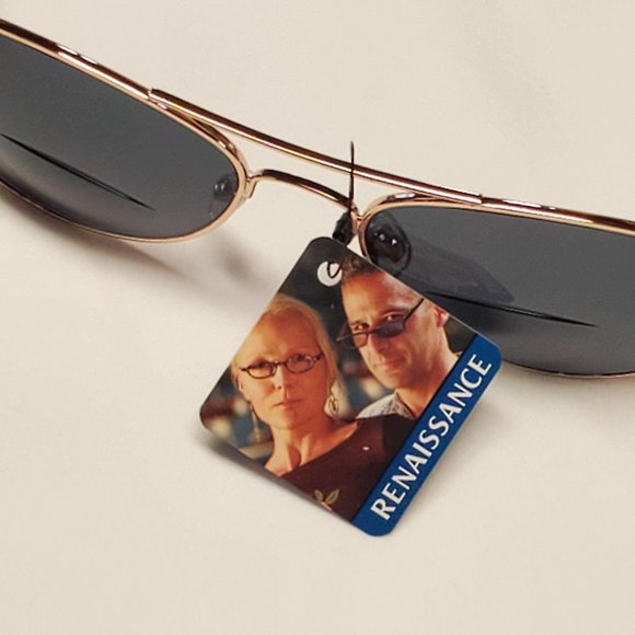 Design Line Aviator Sun Readers +1.50 Gold - Picture 4 of 16